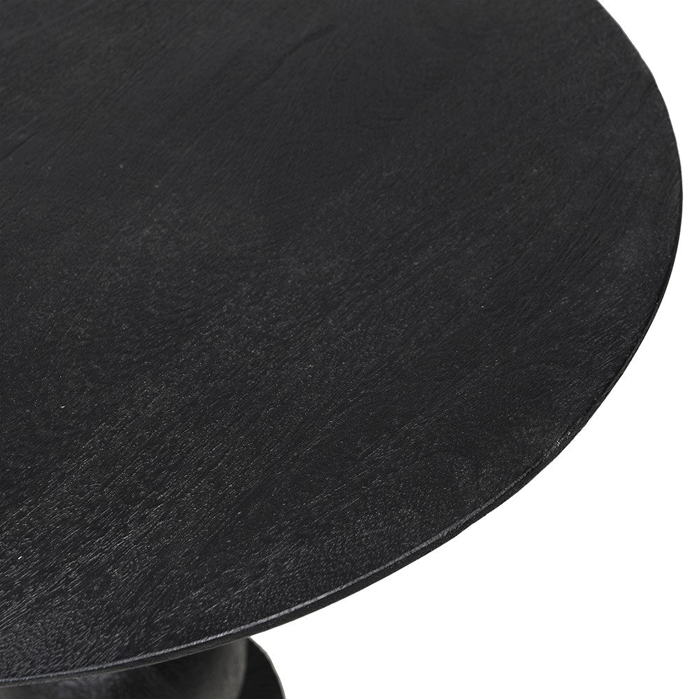 Ixobil Side Table – Elegant Mango Wood Design - LUXONAS