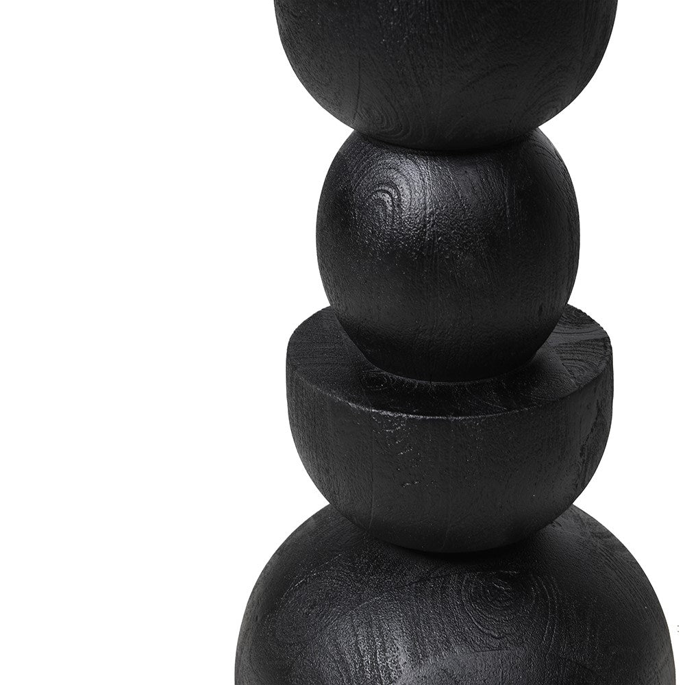 Ixobil Side Table – Elegant Mango Wood Design - LUXONAS