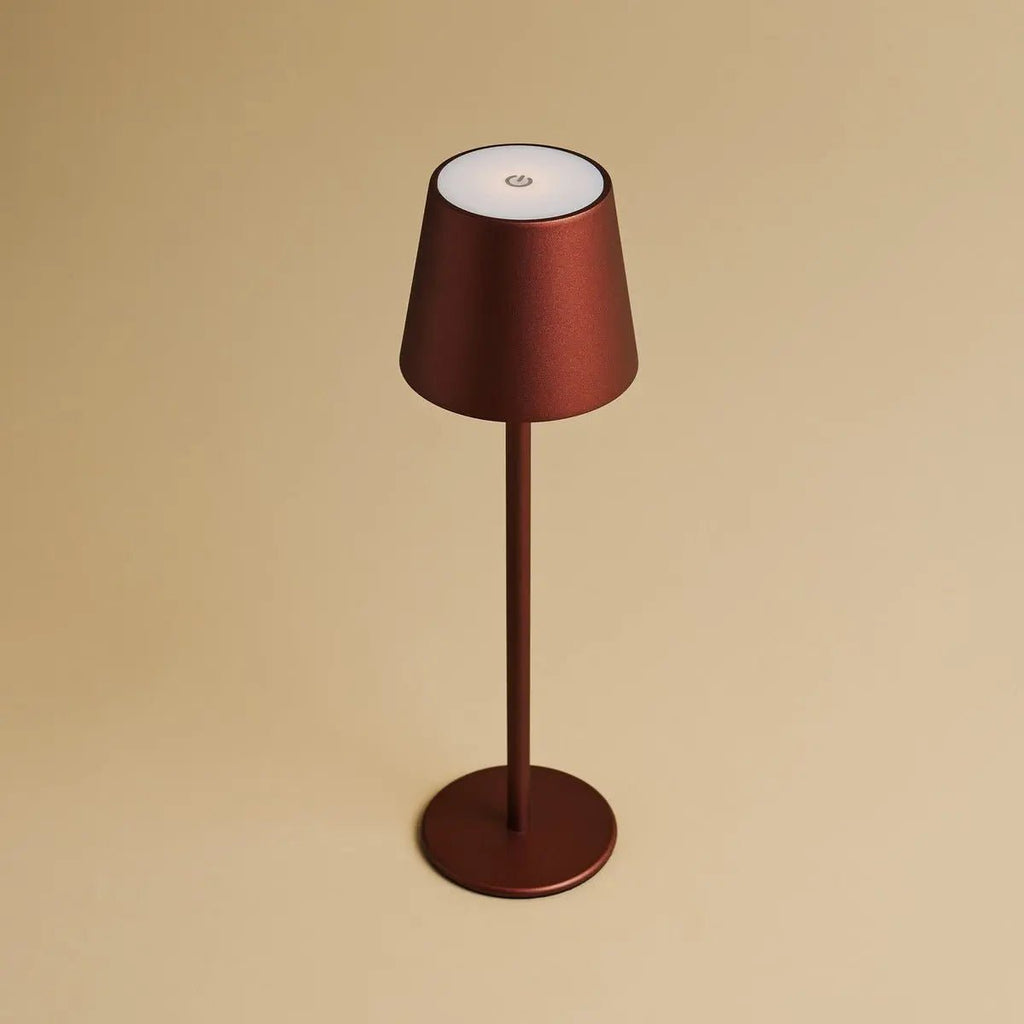 Jasper Bronze Wireless Lamp with Battery | Dimmable & 3 Light Stages - LUXONAS HOME