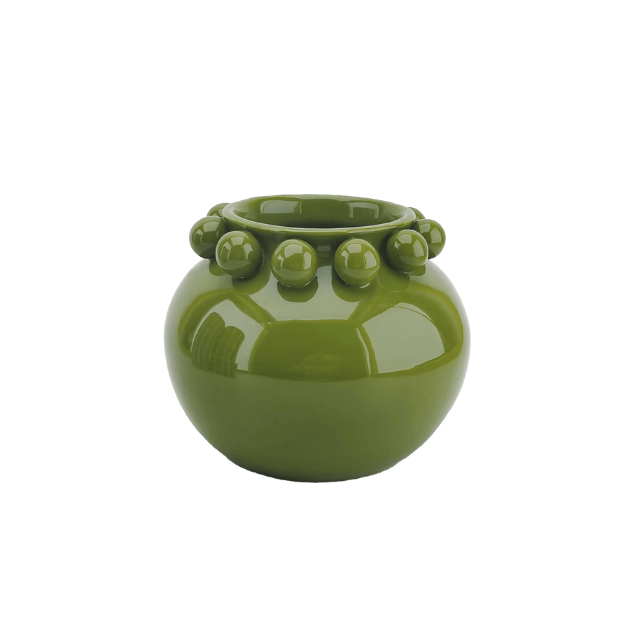 Khaki Bouly Ceramic Vase