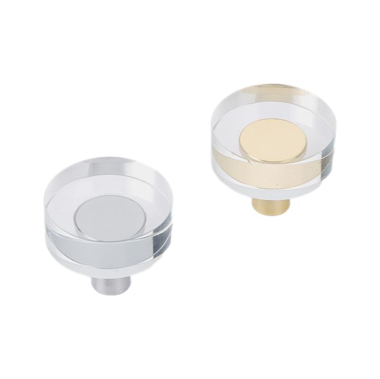 Knob C03513 Round Silver