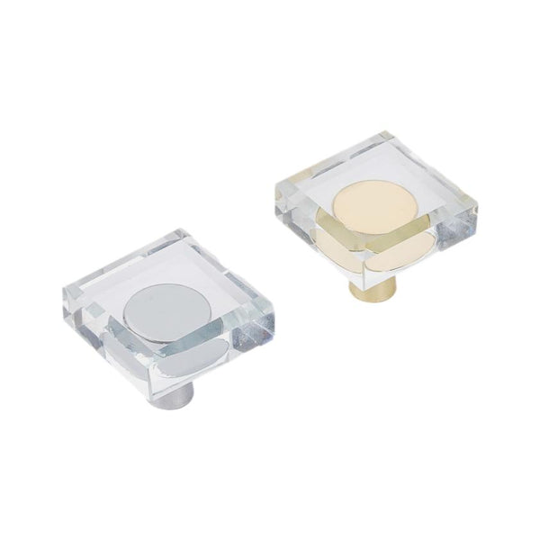 Knob C03514 Square Silver