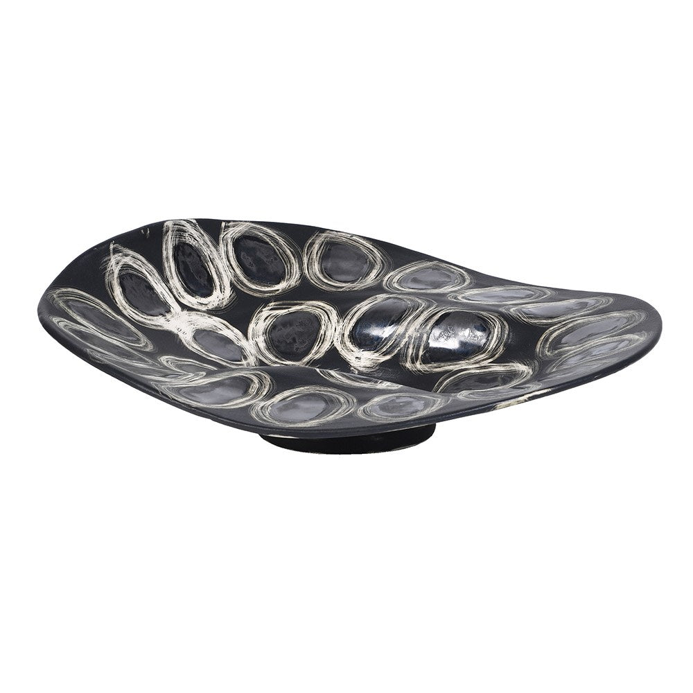 Lacca Large Ceramic Bowl - Elegant Porcelain Design - LUXONAS