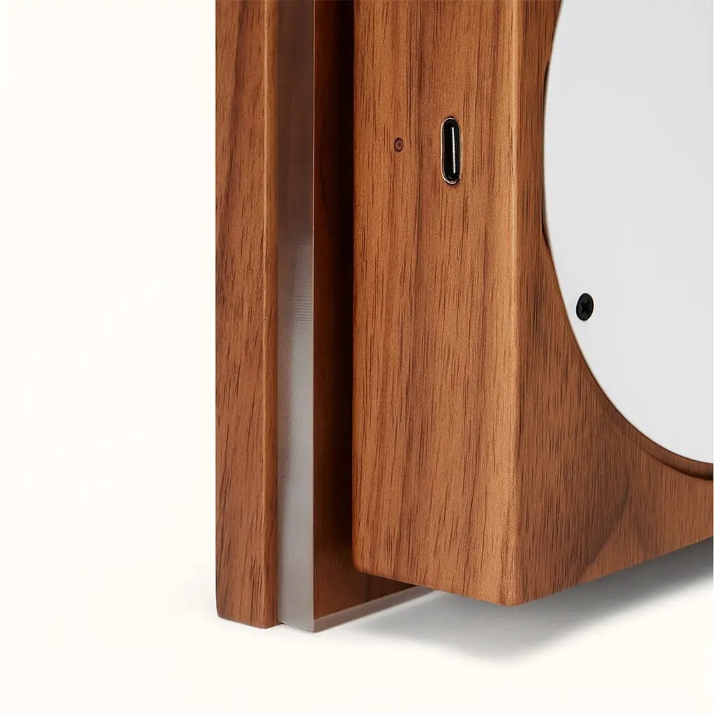 Lane Walnut Cordless Wall Light | Rechargeable & Dimmable Design - LUXONAS HOME