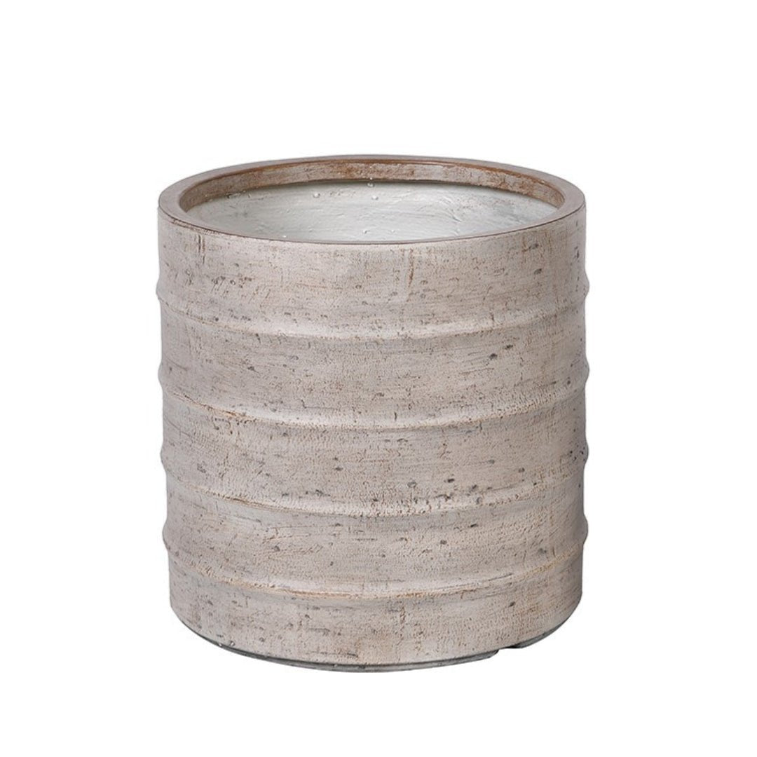 Large Bamboo Effect Planter - LUXONAS