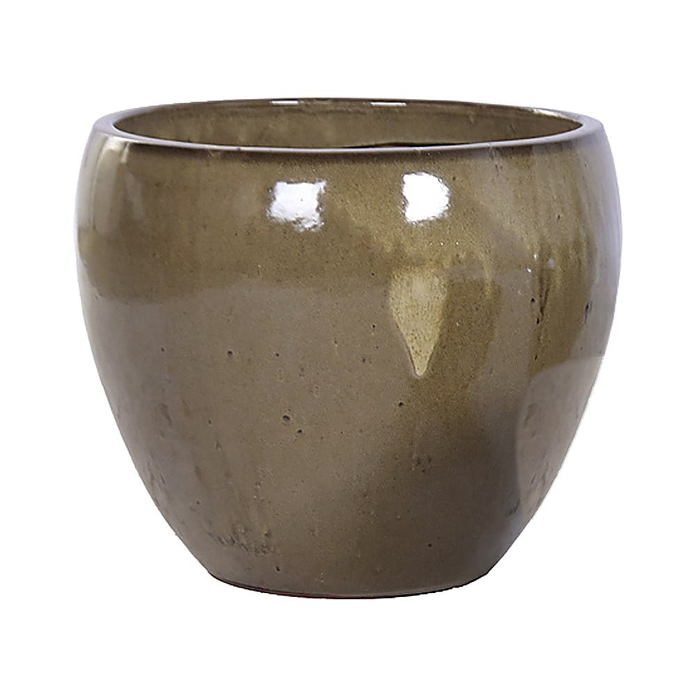 Large Glazed Ceramic Planter