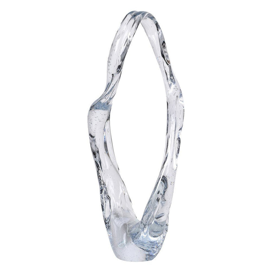 Large Hand Blown Bubble Twist - Artisan Glass Decor