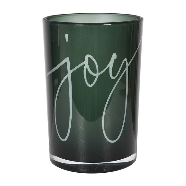 Large Joy Candleholder - Elegant Home Decor