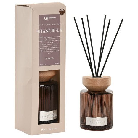 Mikado Glass Wood Difuser - Shangri La