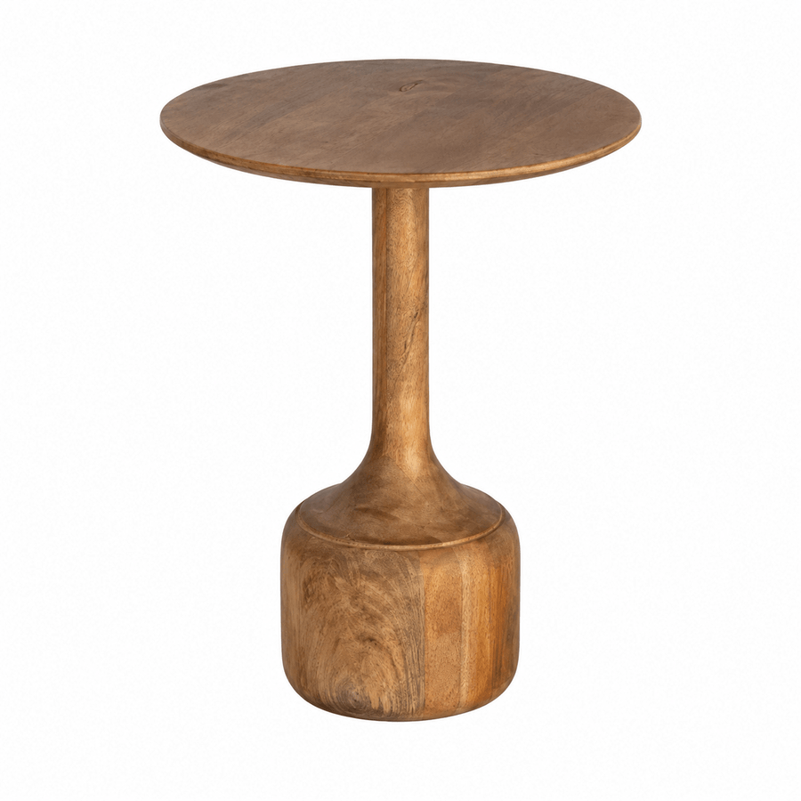 Large Round Mango Sidetable
