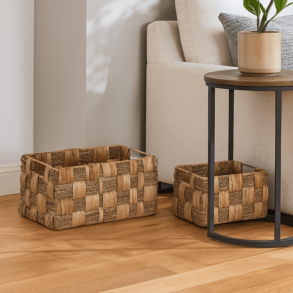 Large Seagrass Baskets - LUXONAS