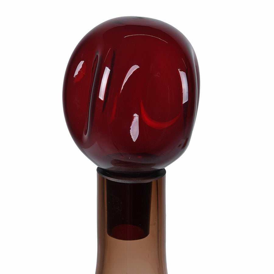 Large Valley Bottle Vase - Elegant Glass Decor