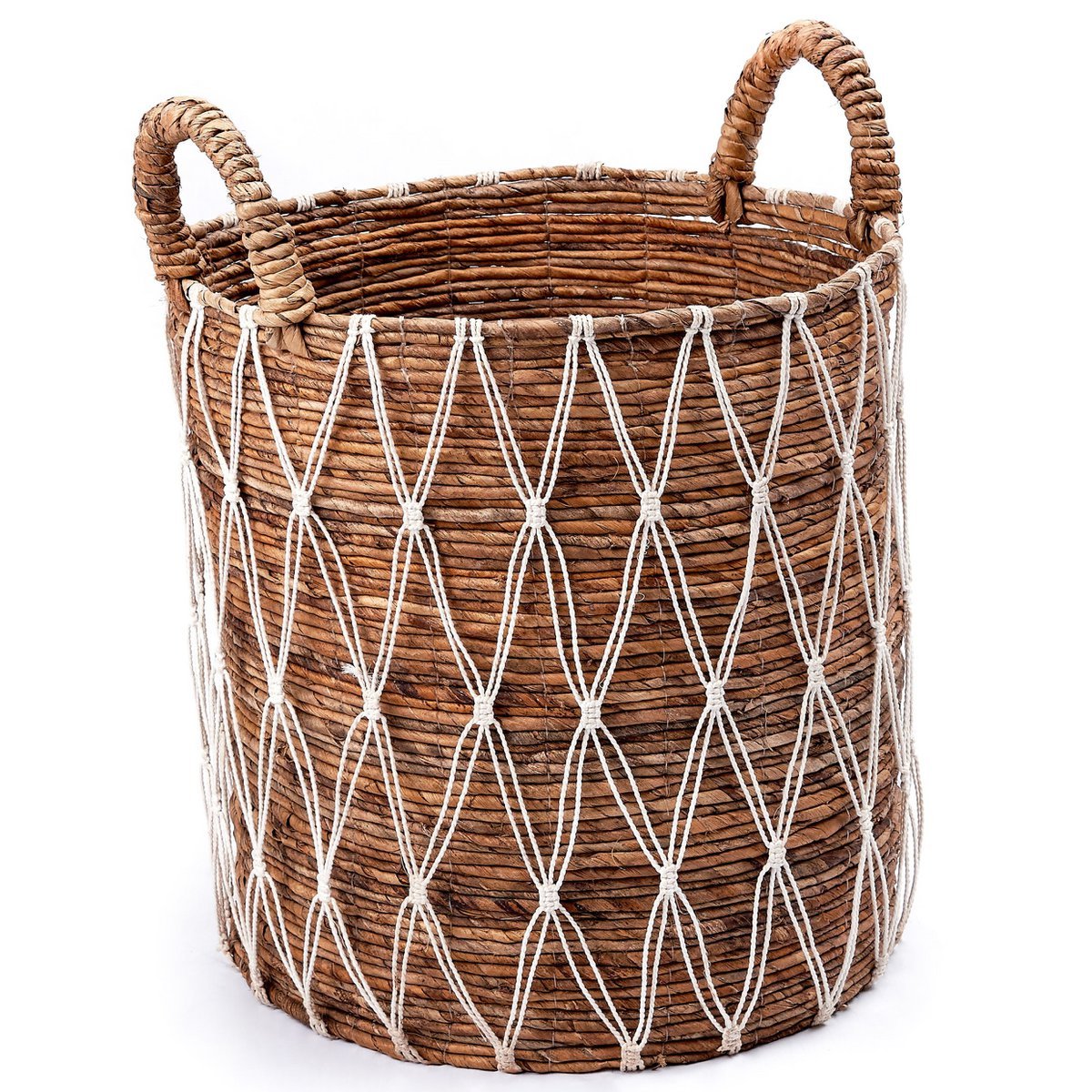 Laundry Basket | Plant Basket GARIAU made from Banana Fibre (3 sizes) - LUXONAS HOME
