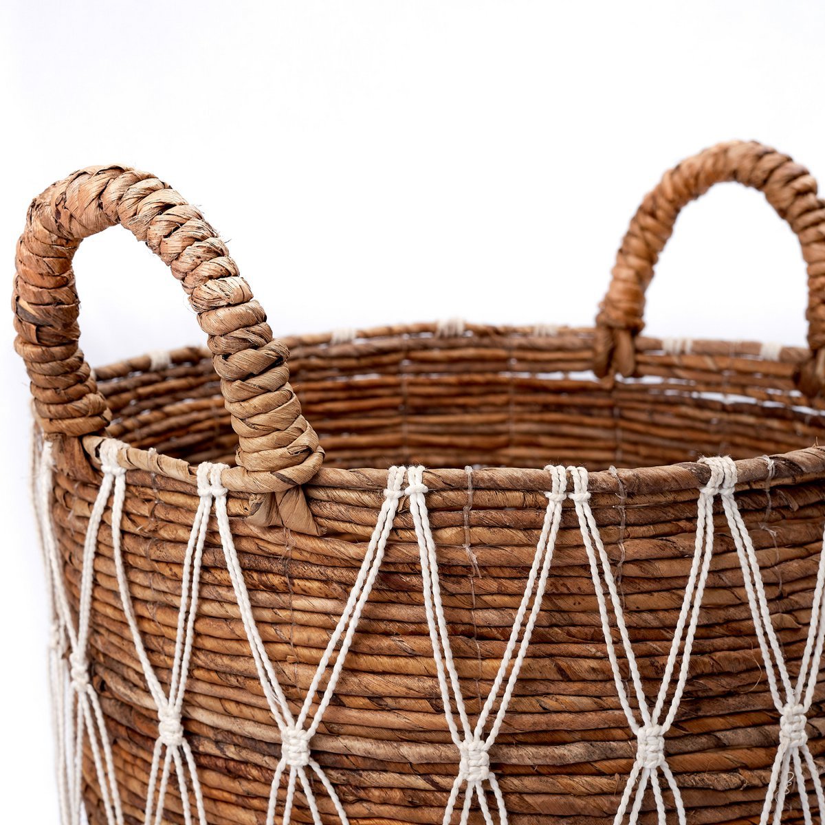 Laundry Basket | Plant Basket GARIAU made from Banana Fibre (3 sizes) - LUXONAS HOME