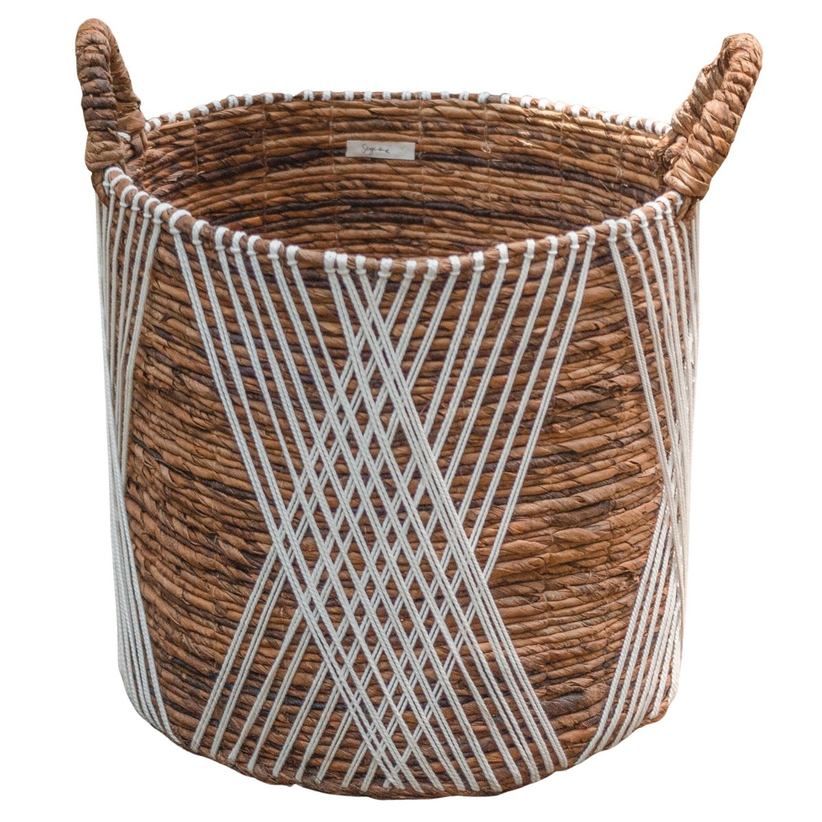 Laundry Basket | Plant Basket | Storage Basket JUWANA made of Banana Fibre - LUXONAS HOME