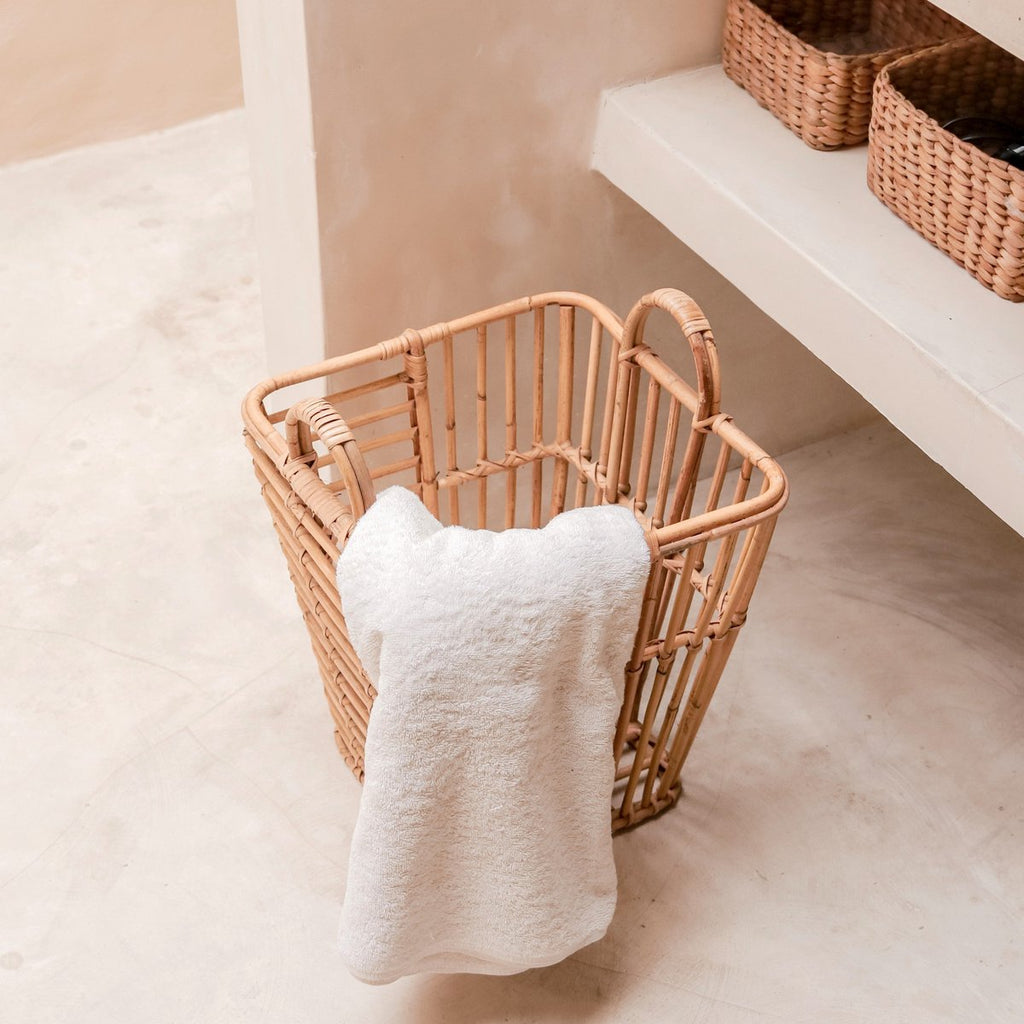 Laundry Basket | Plant Basket | Storage Basket KUPANG made from Rattan (3 sizes) - LUXONAS HOME
