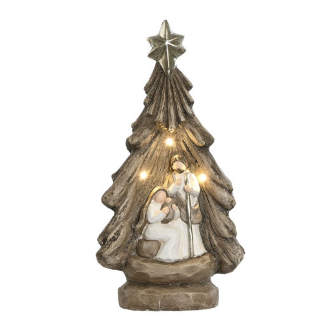 LED Birth in Xmas Tree White - LUXONAS