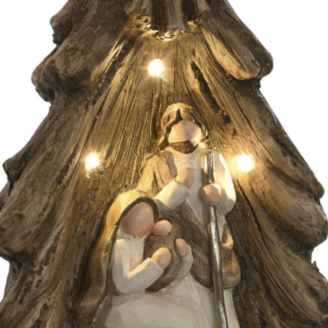 LED Birth in Xmas Tree White - LUXONAS