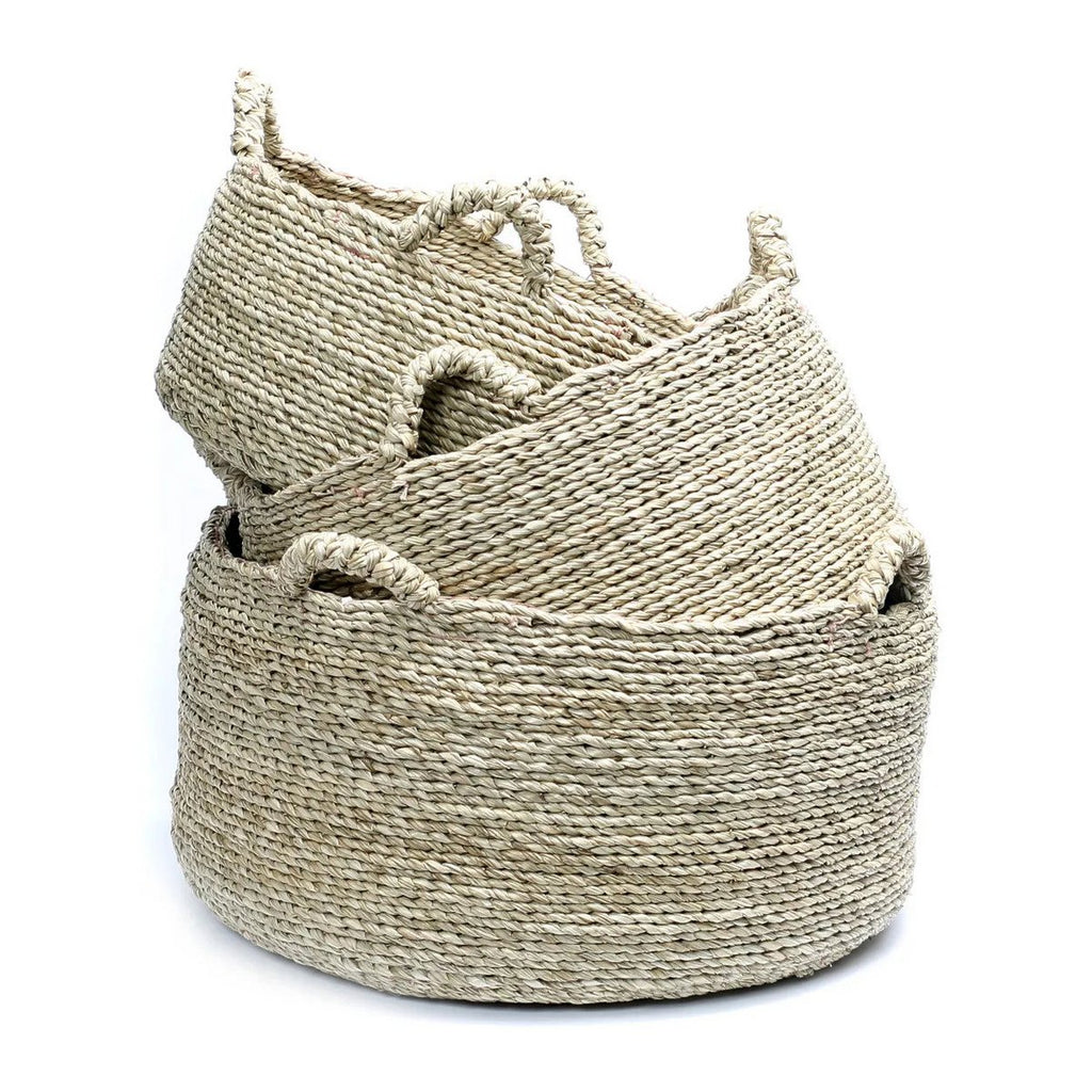 Les Quatre Mains Baskets - Natural - M - LUXONAS HOME