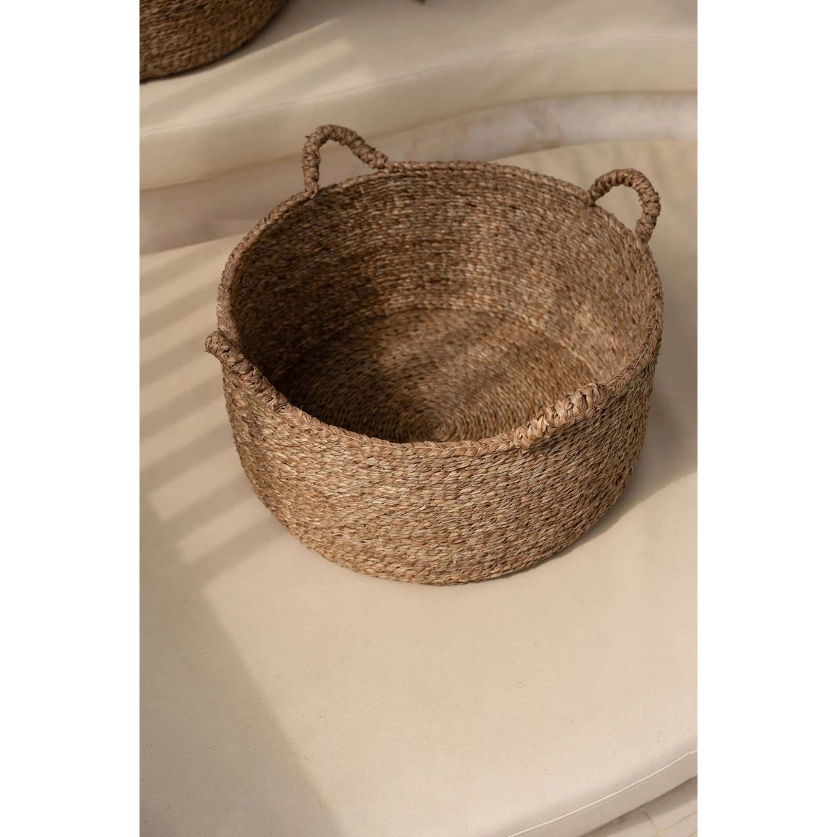 Les Quatre Mains Baskets - Natural - M - LUXONAS HOME
