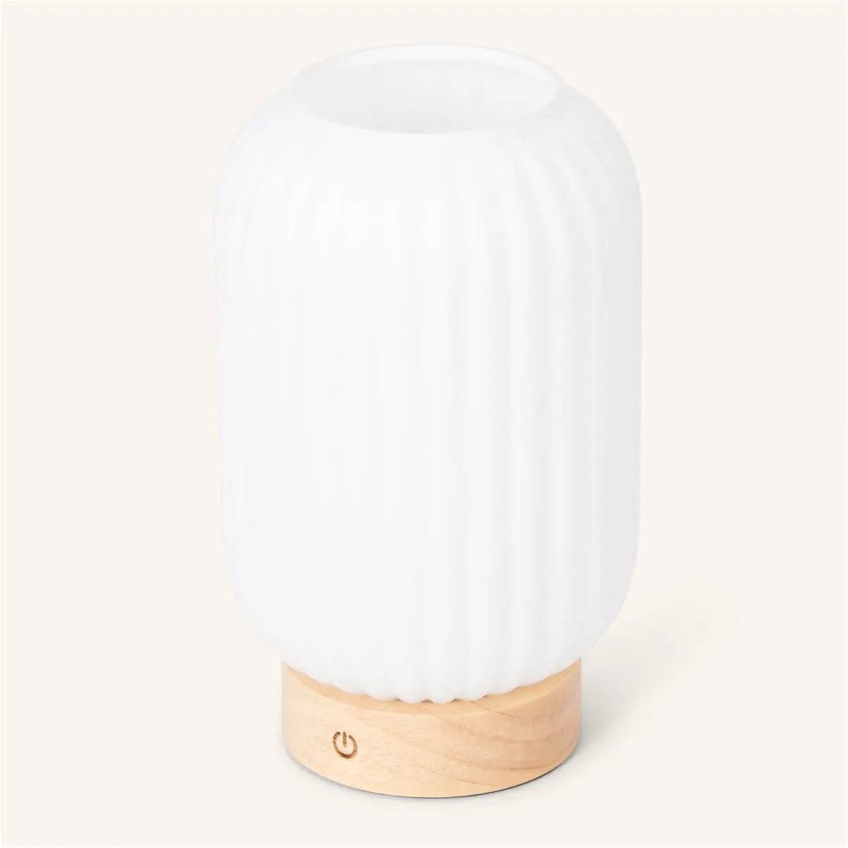 Lilly Light Brown Unique Rechargeable Lamp | 3 Light Modes, Dimmable & 100 - Hour Battery - LUXONAS HOME