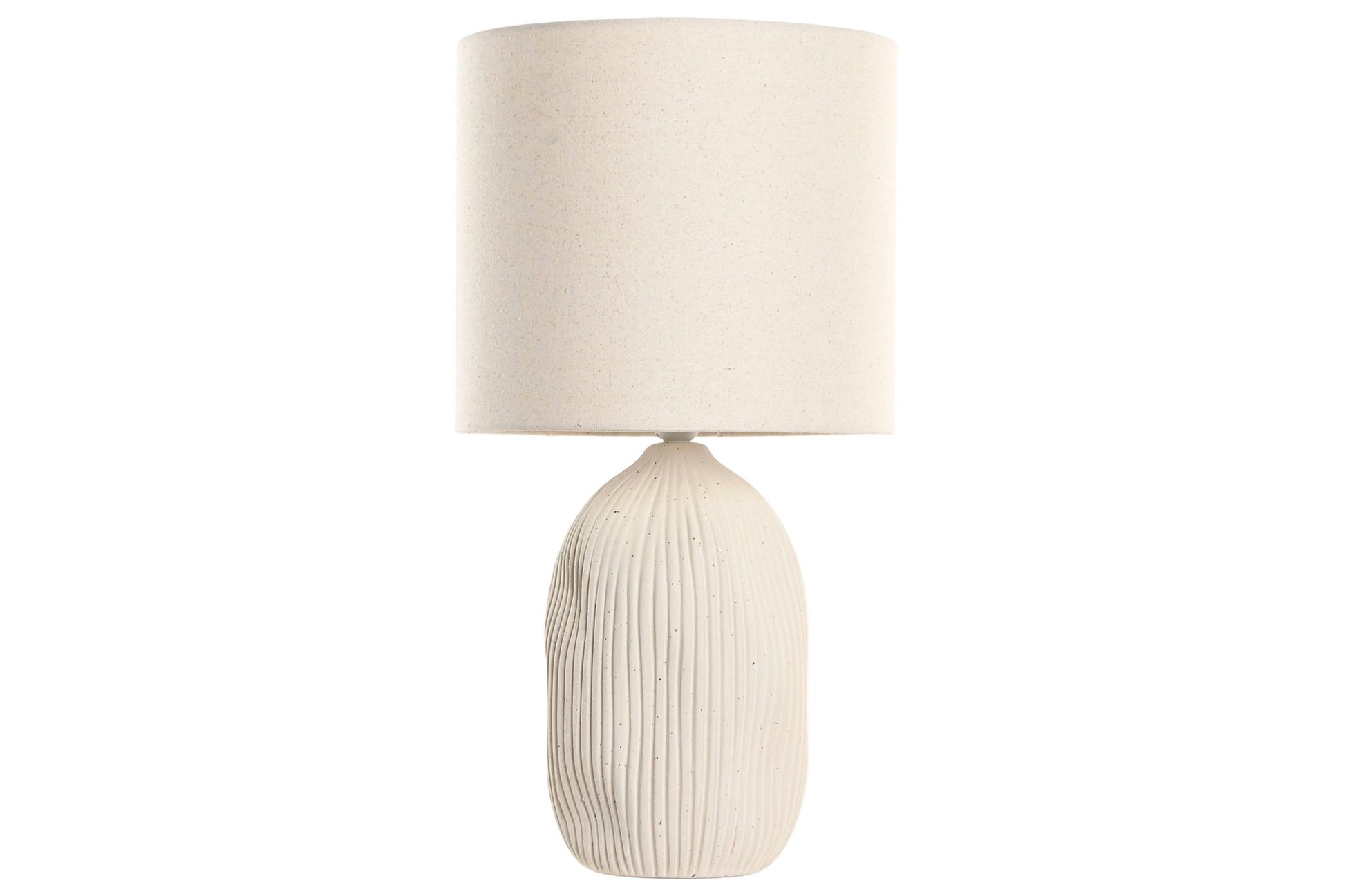 Lined Base Table Lamp - LUXONAS