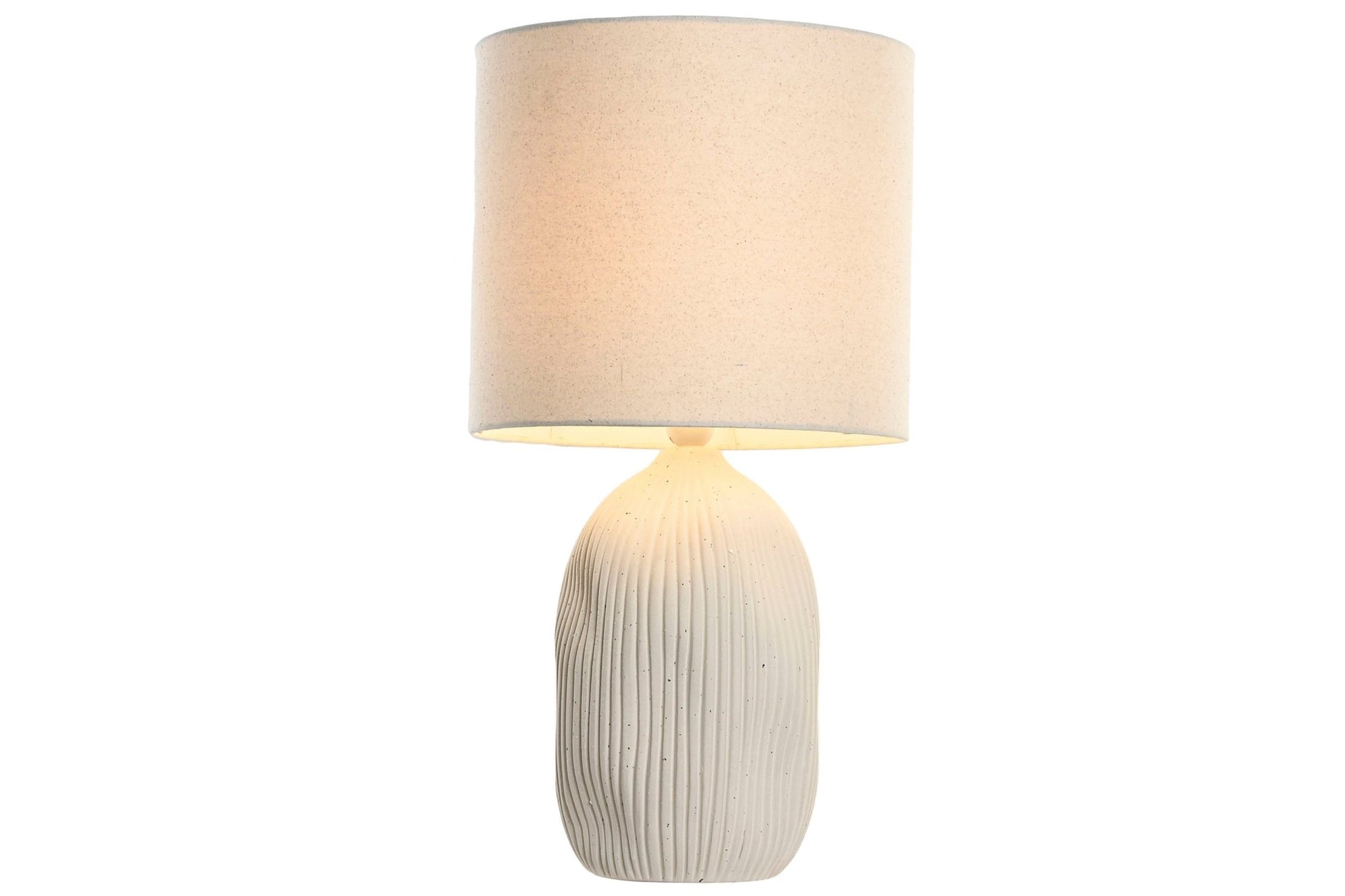 Lined Base Table Lamp - LUXONAS