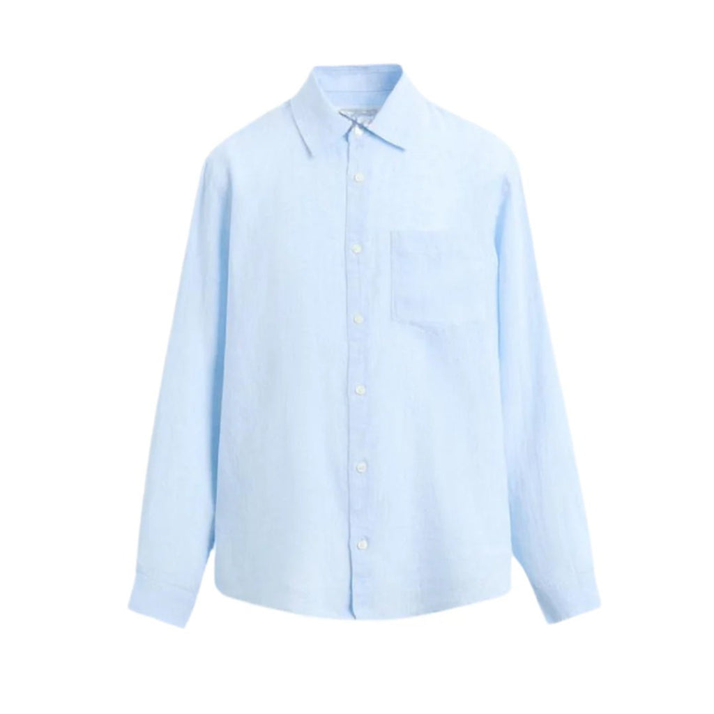 Linen Collar Shirt - LUXONAS HOME