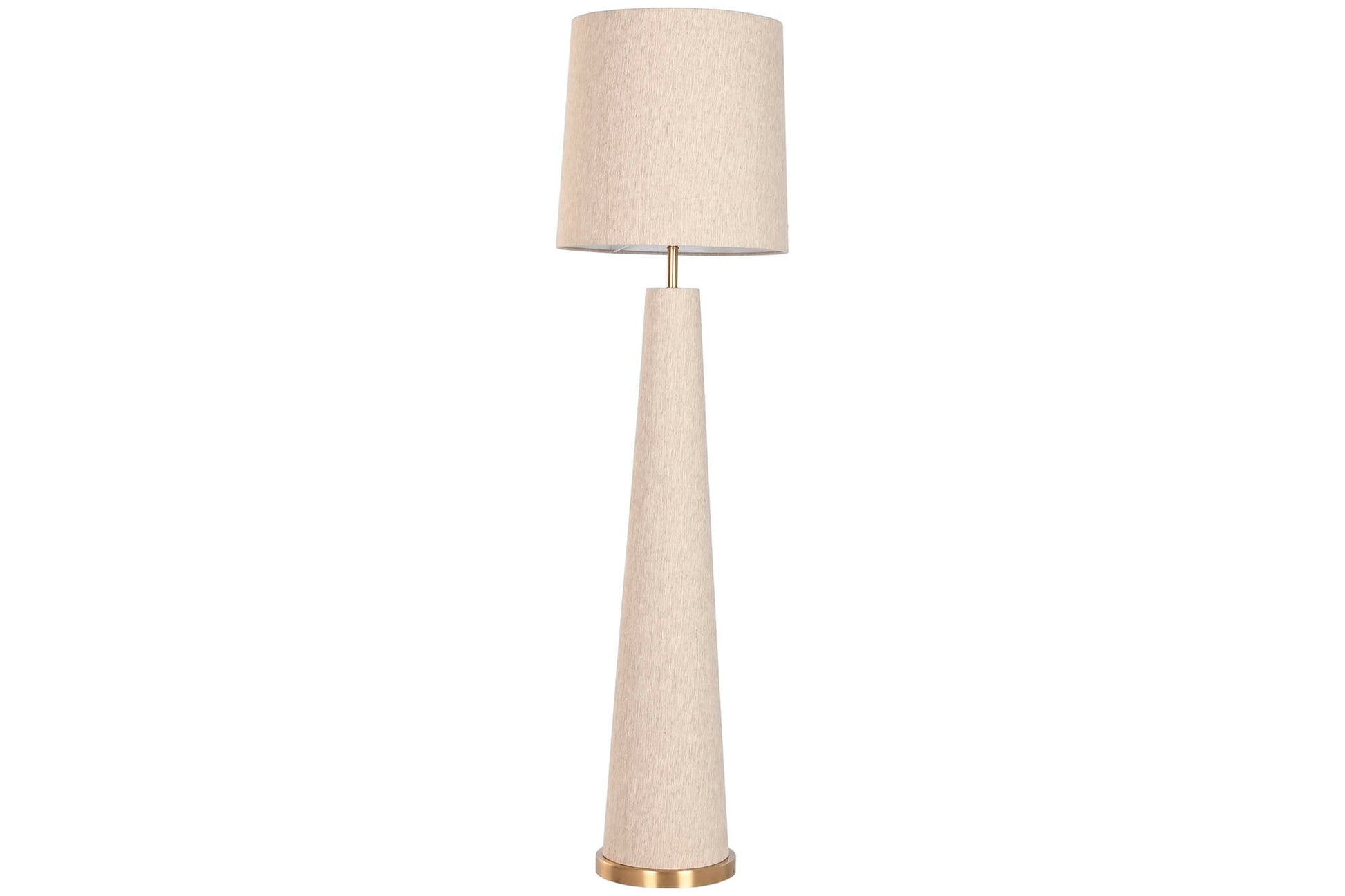 Linen Floor Lamp - LUXONAS