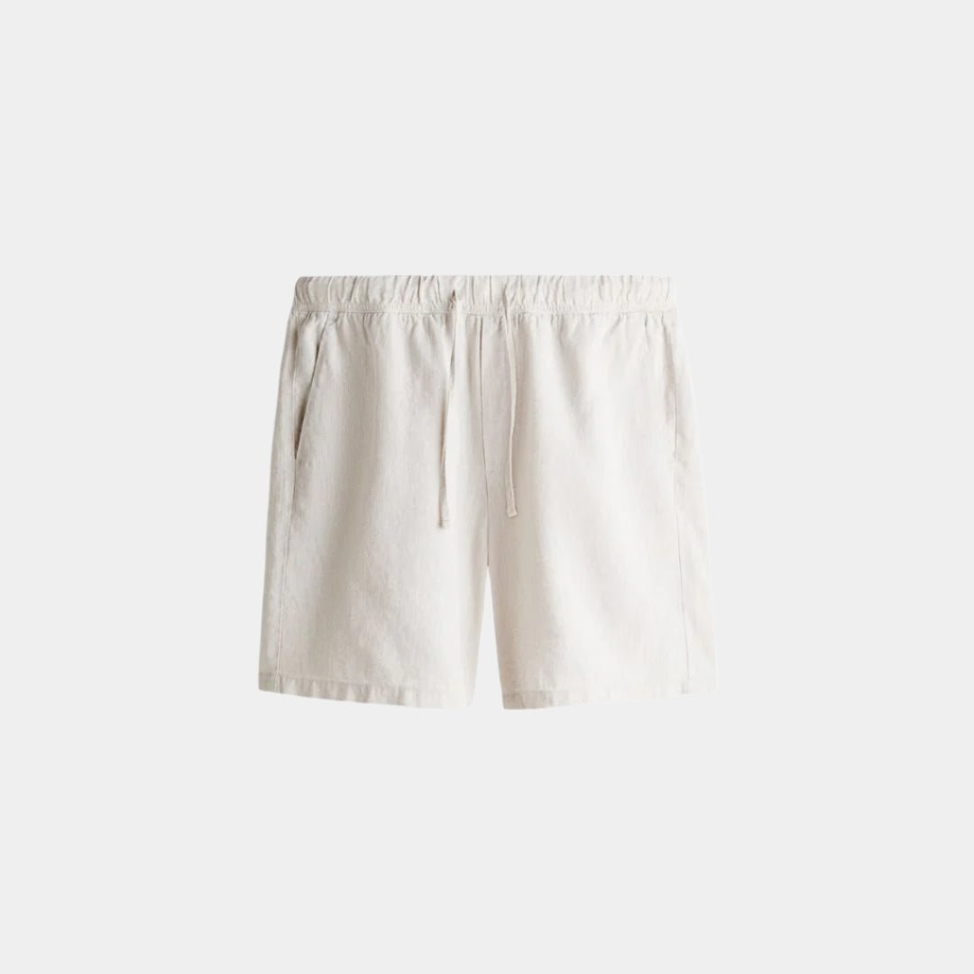 Linen Shorts - Men's Casual Bermuda Shorts Outfit | Summer Linen