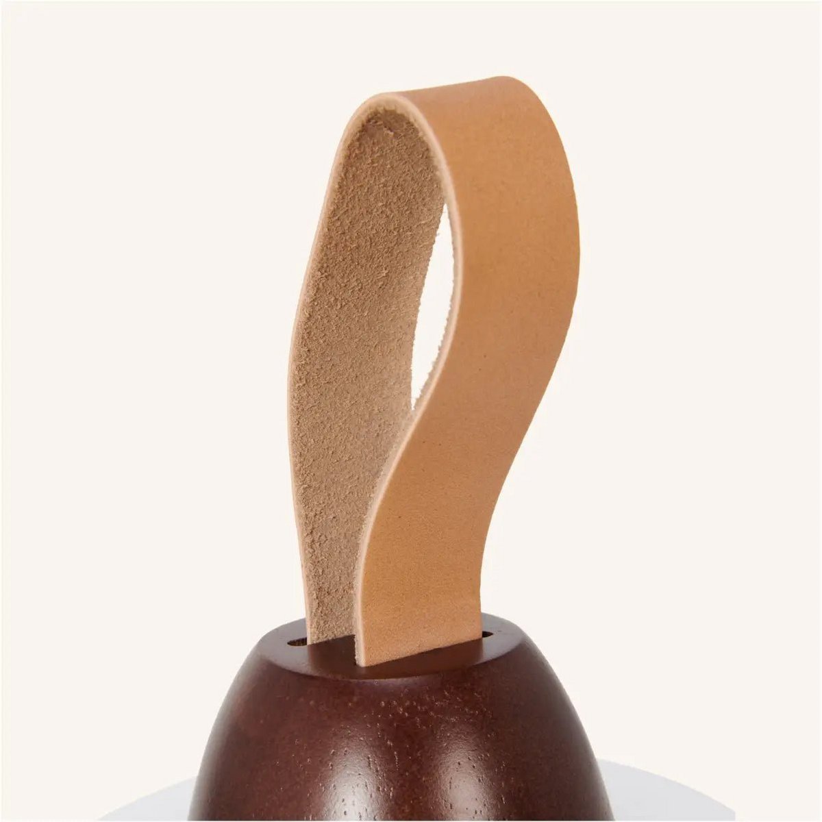 Liv Dark Brown Rechargeable Lamp | Leather Strap, Dimmable & 3 Light Modes - LUXONAS HOME