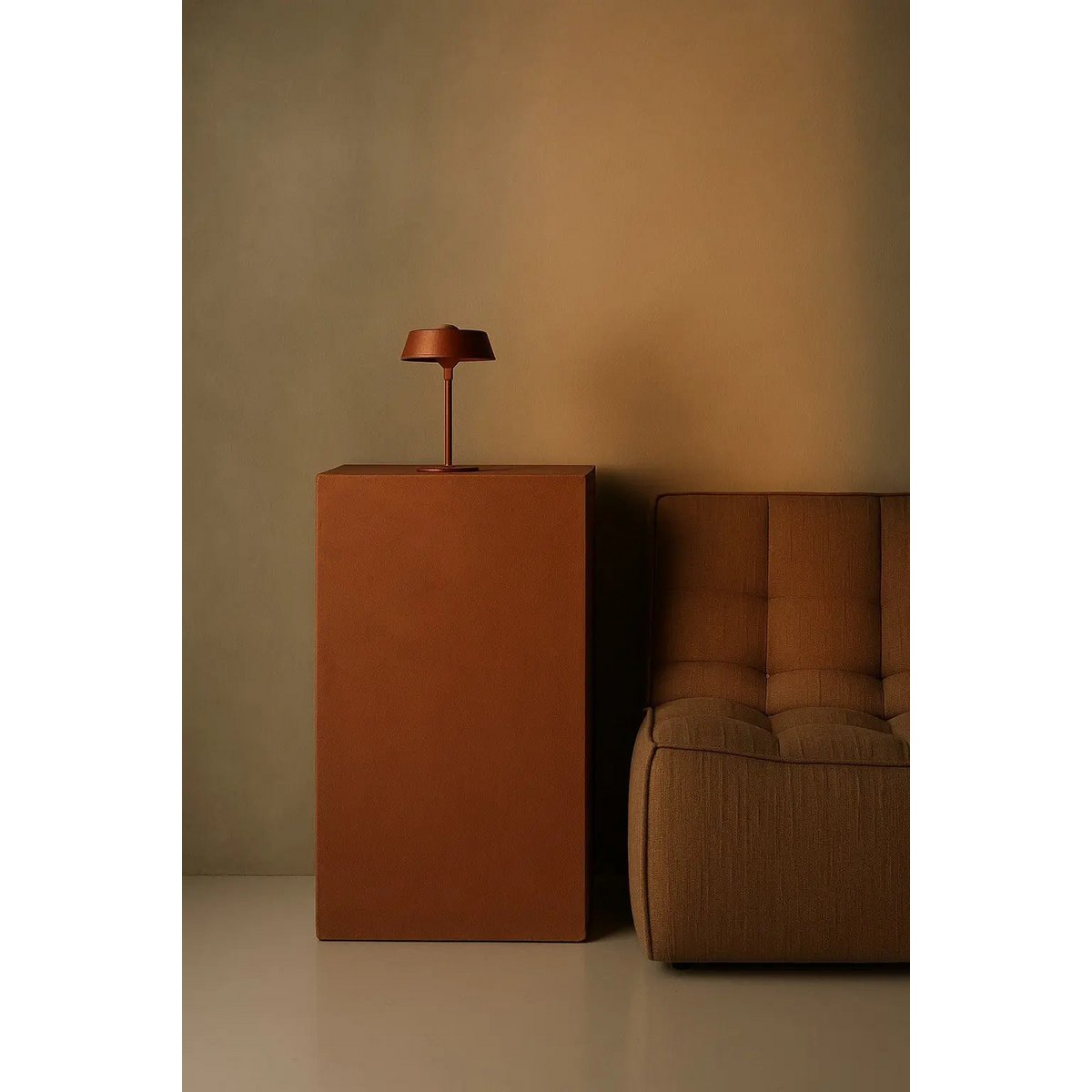 Luca Bronze USB Rechargeable Lamp | Minimalist, Playful & Dimmable - LUXONAS HOME