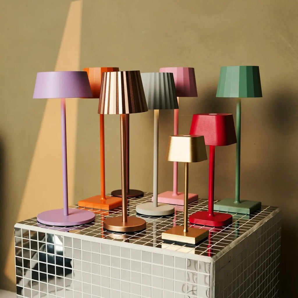 Luca Bronze USB Rechargeable Lamp | Minimalist, Playful & Dimmable - LUXONAS HOME