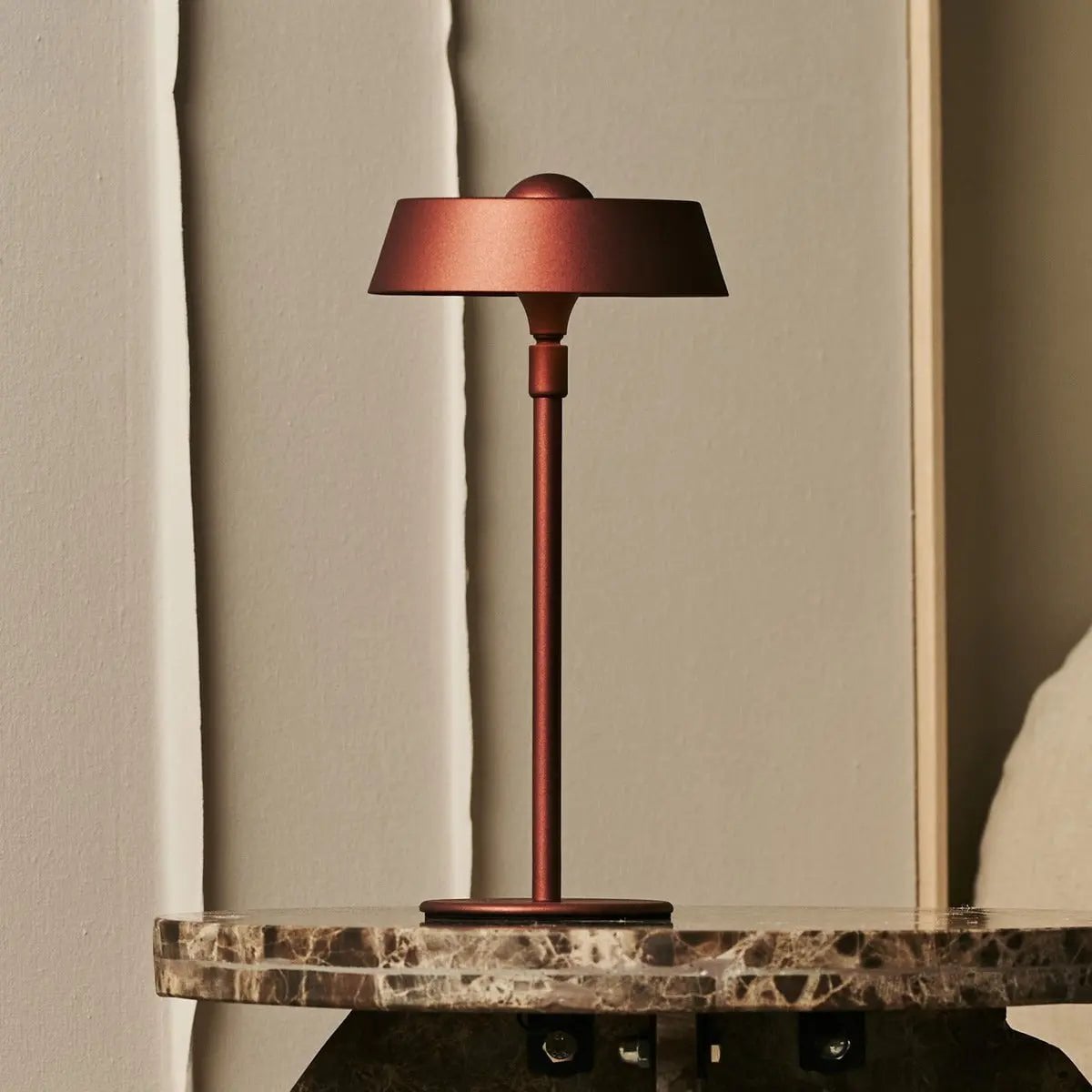 Luca Bronze USB Rechargeable Lamp | Minimalist, Playful & Dimmable - LUXONAS HOME