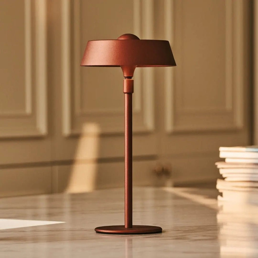 Luca Bronze USB Rechargeable Lamp | Minimalist, Playful & Dimmable - LUXONAS HOME