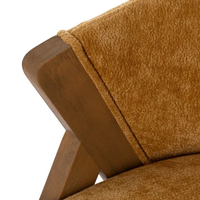 Luma Ochre Armchair - Stylish and Comfortable Seating - LUXONAS