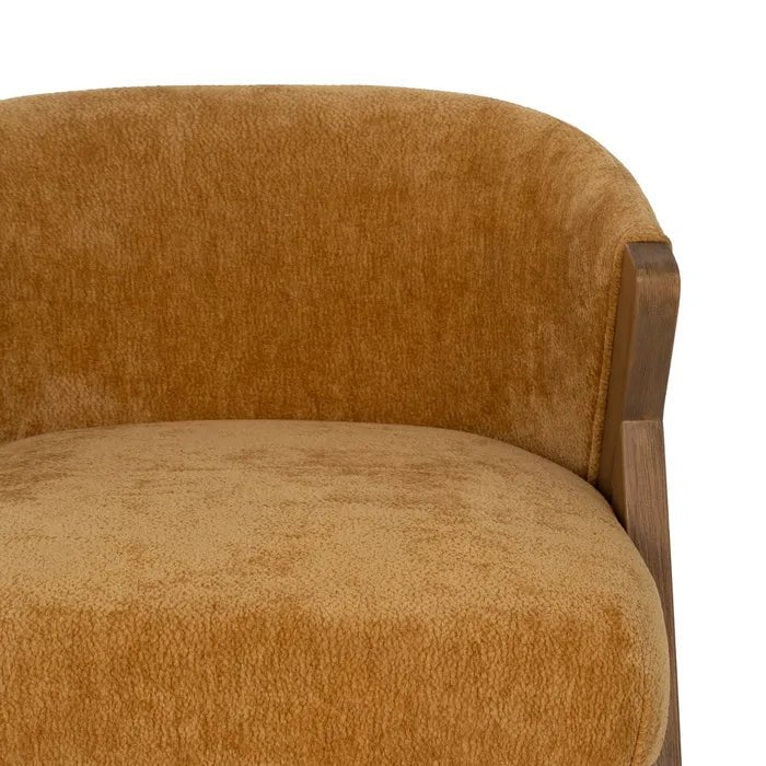 Luma Ochre Armchair - Stylish and Comfortable Seating - LUXONAS