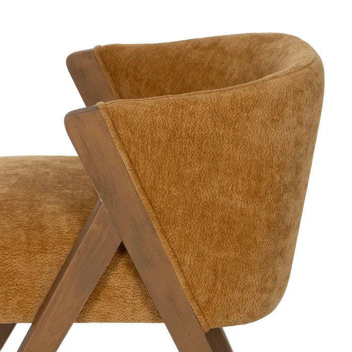 Luma Ochre Armchair - Stylish and Comfortable Seating - LUXONAS