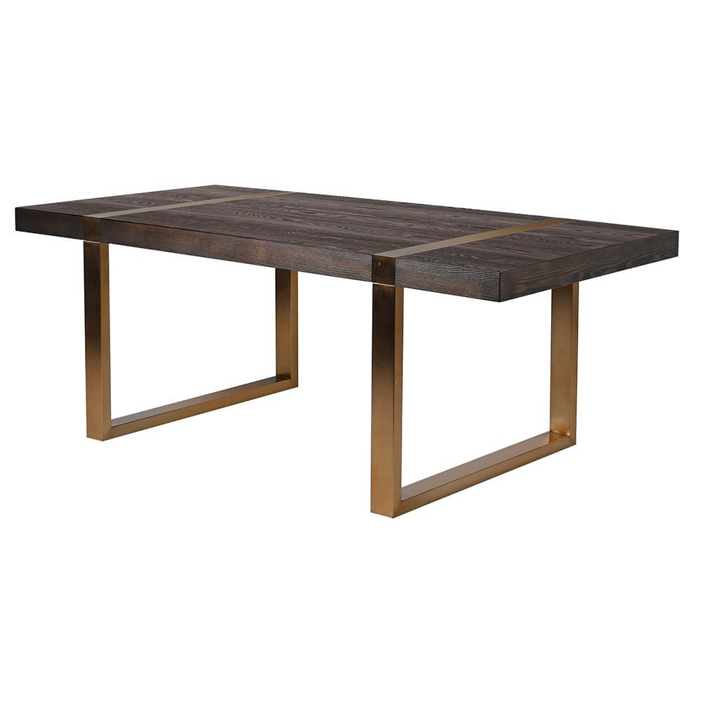 Makore Dining Table - Elegant Modern Centerpiece