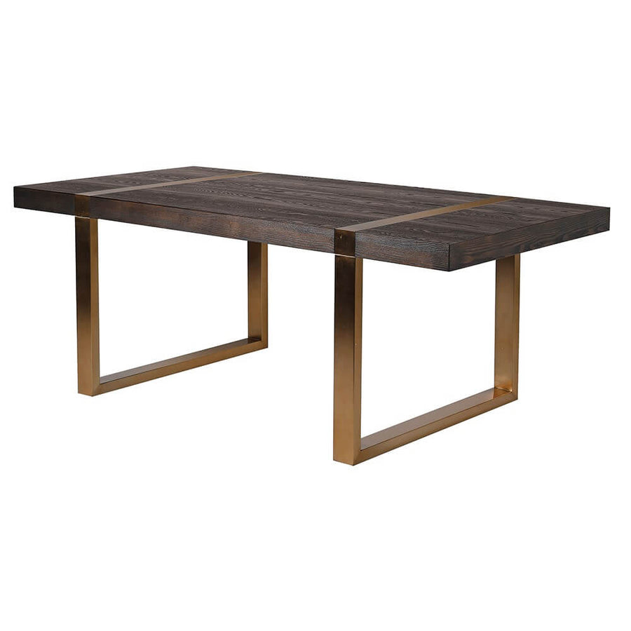 Makore Dining Table - Elegant Modern Centerpiece