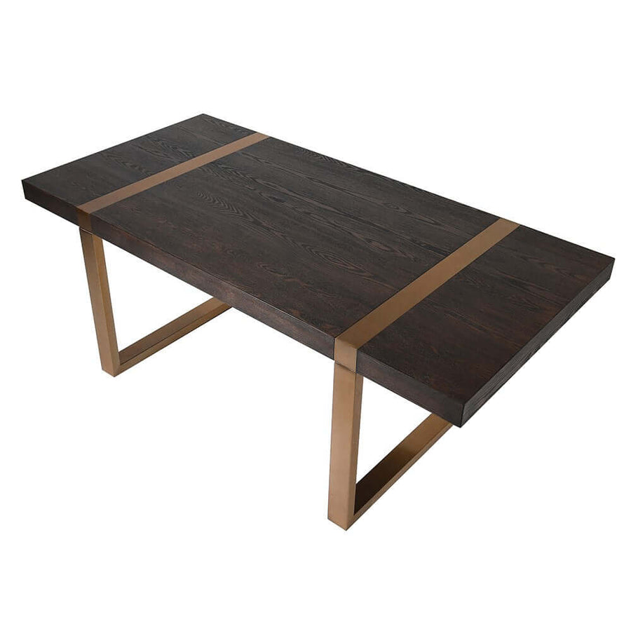 Makore Dining Table - Elegant Modern Centerpiece