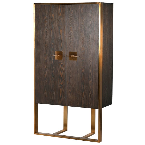Makore Drinks Cabinet - LUXONAS
