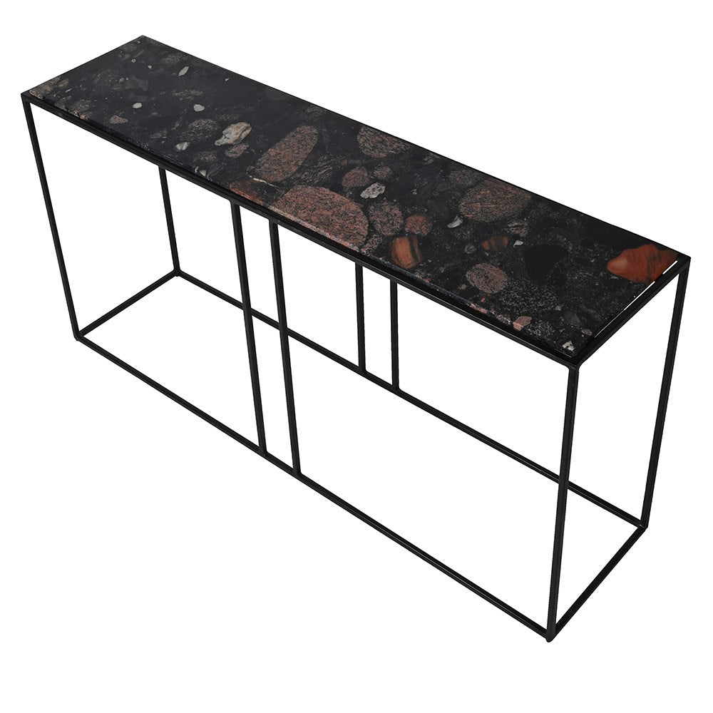 Malaga Marble Top Console Table - LUXONAS