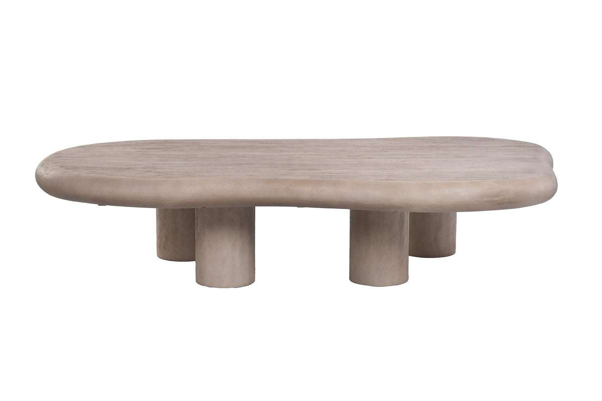 Mango Abstract Wood Coffee Table