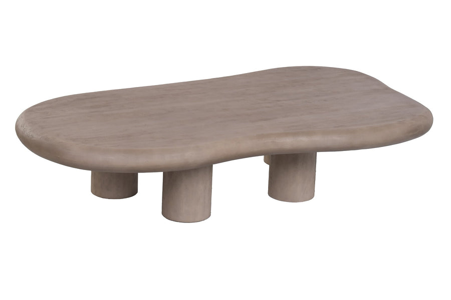 Mango Abstract Wood Coffee Table