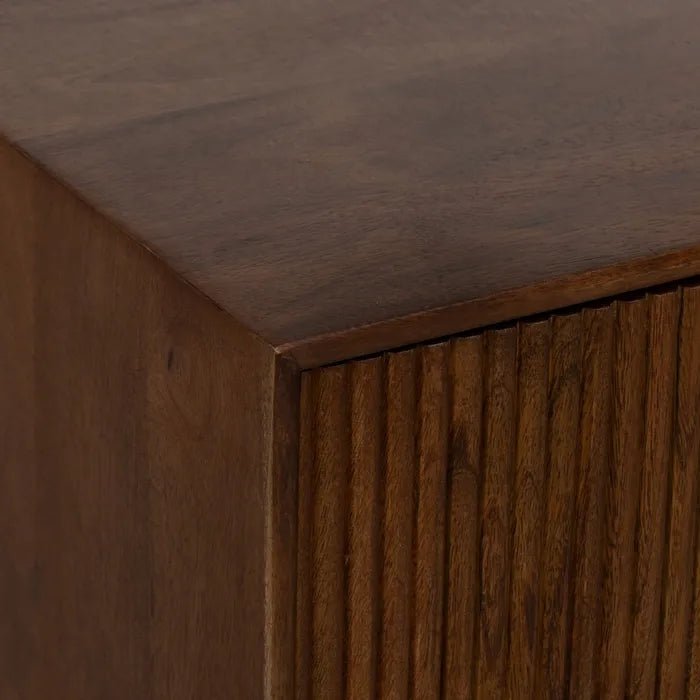 Mango Bedside Svelte - Elegant Mango Wood Nightstand - LUXONAS