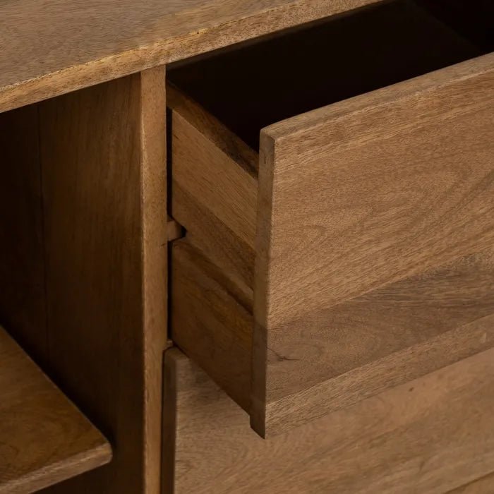 Mango Cabinet Nova Curve – Stylish Storage Solution - LUXONAS