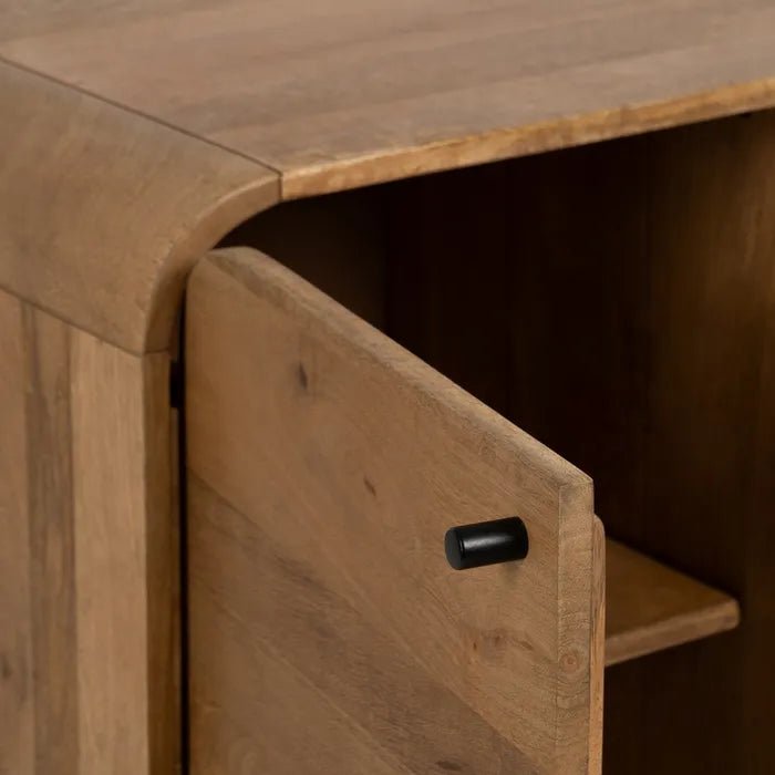 Mango Cabinet Nova Curve – Stylish Storage Solution - LUXONAS
