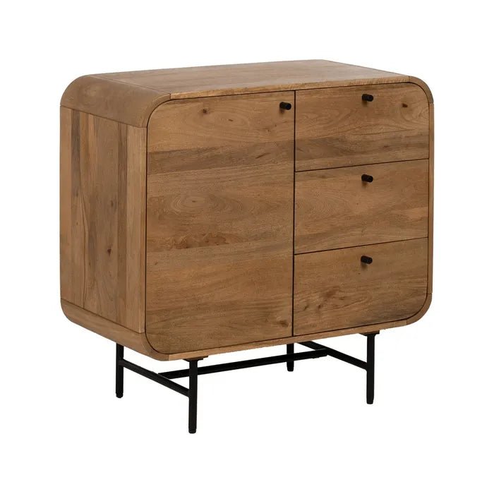Mango Cabinet Nova Curve – Stylish Storage Solution - LUXONAS