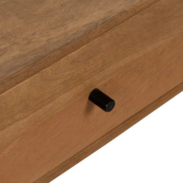 Mango Coffee Table Nova Curve - Elegant and Functional Design - LUXONAS